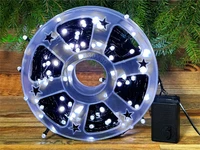 Гирлянда нить 50.0м. 240 белых диодов, контроллер, черный пвх - CMR-50240W CEIMAR 1945434975