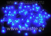Гирлянда нить 6.5м. 100 синих, матовых диодов - 100L-BL-М 868699517