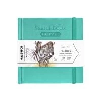 Скетчбук Малевичъ для графики GrafArt white 160 г/м, 12x12 см, 40л, цвета в ассортименте 2147036900