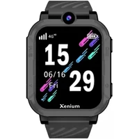Детские умные часы Xenium W600 1.83" AMOLED темно-серый 5237729