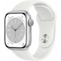 Смарт-часы Apple Watch Series 8 45мм Aluminium M/L белые (Уценка - ВТ7) 5312173