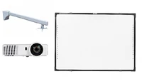 Интерактивный комплект IQBoard DVT TN082 + проектор Infocus INV30 + крепление для проектора Wize WTH-140 1902312404