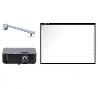 Интерактивный комплект IQBoard DVT T087 с проектором InFocus IN114BBST и креплением Wize WTH-140 1805091236