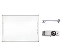 Интерактивный комплект DonView: Donview DB-82IND-H03 с проектором Optoma X309ST и креплением FIX P800-1400 (silver) 879459991