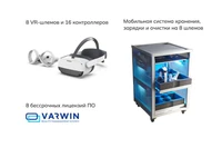Мобильный класс виртуальной реальности Geckotouch VR12/4VW128 856776816