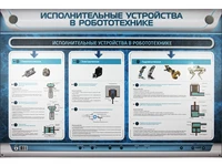 Электрифицированный стенд "Исполнительные устройства в робототехнике" Zarnitza 422959744