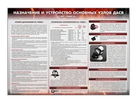 Информационный стенд "Назначение и устройство основных узлов ДАСВ" (АП "Омега") Zarnitza 164656025
