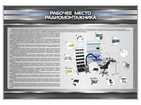 Информационный стенд "Рабочее место радиомонтажника" Zarnitza 9478075