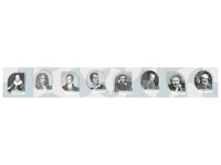 Стенд-лента комплект портретов иностранных писателей (Великобритания) Zarnitza 1396863166