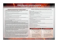 Стенд "Требования безопасности при работе в СИЗОД" Zarnitza 1726736804