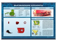 Стенд с разрезными агрегатами "Высевающие аппараты" Zarnitza 1217075850