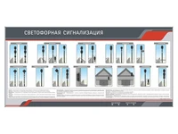 Электрифицированный стенд "Светофорная сигнализация" Zarnitza 1015572982