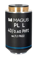 Объектив MAGUS 40HP 40х/0,60 Plan L фазовый PHP2 _/1,2 WD 3,5 мм 1969340688
