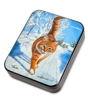 ШК-55/129-G Шкатулка «Котик» Лидяева Л. 438393806