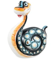 ГЛ- 878 Фигурка «Змея Ка» цв. (Гжельский фарфор) 271967993