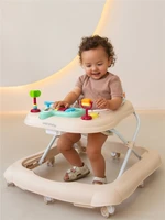 Ходунки детские с электронной игровой панелью Amarobaby, First Steps, бежевый AB23-21FS-03