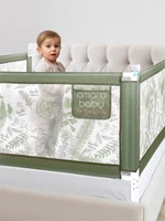 Барьер  защитный для кровати AMAROBABY  safety of dreams, оливковый AB-SOFD-BSR-OL-120