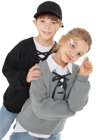 Свитшот детский Amarobaby Top, черный AB-OD23-T28/09-128