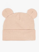 Чепчик (шапочка) детская AMAROBABY Nature essence bear, бежевый AB-OD22-NE16Be1/03-38