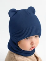 Снуд детский вязаный Amarobaby Pure Love SNOOD, синий AB-OD21-PLS9/20-0