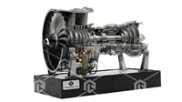 Действующий макет «Турбореактивный двигатель CFM LEAP» Исполнение с мотогондолой и подсветкой 1416103055