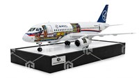 Светодинамический макет "Системы ЛА" на примере макета самолета «Сухой SSJ100» 7877147