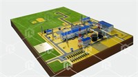 Макет «Установка комплексной подготовки нефти и газа» 1494830320