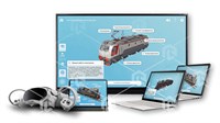 Интерактивное наглядное 3D пособие «Познание: Железнодорожная техника» 379855264