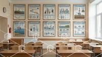 Комплект настенных плакатов "Нефть и газ" 979787431