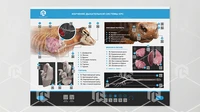 Стенд-планшет светодинамический "Изучение органов дыхания сельскохозяйственных животных" со сменными панелями 1915004774