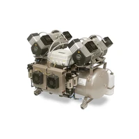 Ekom DK50 2X4VR/110S/M - безмасляный компрессор для централизованной компрессорной с кожухом, с осушителем, с ресивером 110 л 991837468