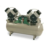 Ekom DK50 2X2V/110/M - безмасляный компрессор для четырех стоматологических установок без кожуха, с осушителем, с ресивером 110 л 621729537