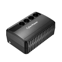 ИБП CyberPower BU850E, Line-Interactive, 850VA/425W, 4 Schuko розетки, Black, 0.2х0.15х0.2м., 5кг./ UPS CyberPower BU850E 850VA/425W (4 EURO) 1233025142