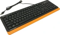 Клавиатура A4tech Fstyler FK10 FK10 ORANGE, цвет черный 1011367476