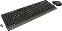 Клавиатура+мышь A4tech Клавиатура + мышь Fstyler FG1010S FG1010S GREY, цвет темно-серый 87890354