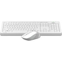 Клавиатура+мышь A4tech Клавиатура + мышь Fstyler FG1010S FG1010S WHITE, цвет белый 30875076
