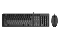 Клавиатура+мышь A4tech Клавиатура + мышь KR-3330S, цвет черный 1434139348
