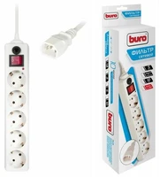 Сетевой фильтр Buro 500SH-1.8-UPS-W 1963782001