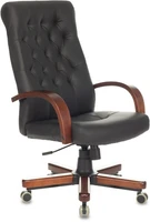 Кресло руководителя Бюрократ T-9928WALNUT/ECO 972298003
