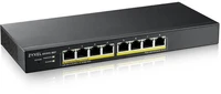 Гибридный Smart L2 коммутатор PoE+ Zyxel NebulaFlex GS1915-8EP, 8xGE PoE+, бесшумный (без вентилятора), бюджет PoE 60 Вт, автономное/облачное управлен 319175312
