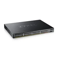 Коммутатор/ Zyxel XGS2220-54FP L3 Access switch, rack 19&amp;quot;, 48xRJ-45: 1G PoE+ (8 of them PoE++), 2xRJ-45: 1/2.5/5/10G PoE++, 4xSFP+, 960W PoE budget, standalone/cloud management 51916388