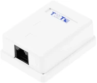 Сопутствующее оборудование TWT Розетка RJ-45 TWT-SM1-45-WH 619640781