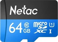 Карта памяти Netac MicroSDXC P500 Standard 64GB 1995374911