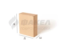 FEFCO 0215 короб с откидной крышкой и самосборным дном "ласточкин хвост" 1288148009