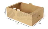 FEFCO 04хх лоток овощной с отверстиями на дне 323478767