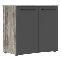 Шкаф низкий MORRIS TREND MLC 85.1, сосна нордик/антрацит, 854х423х821 мм 1577216861