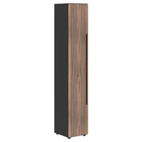 Шкаф высокий VELION VENEER VRHCS 40.1, американский орех/яшма черный, 400х430х2253 мм 721367441