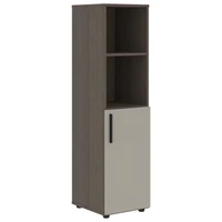 Шкаф-стеллаж узкий VELION VMCS 40.5, аметист/дуб сильвер , 400х430х1517 мм 1048780452