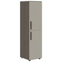Шкаф средний узкий VELION VMCS 40.4, аметист/дуб сильвер , 400х430х1517 мм 1668442157