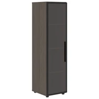Шкаф средний со стеклянной дверью VELION VMCS 40.2(L), дуб сильвер , 400х430х1517 мм 824848361